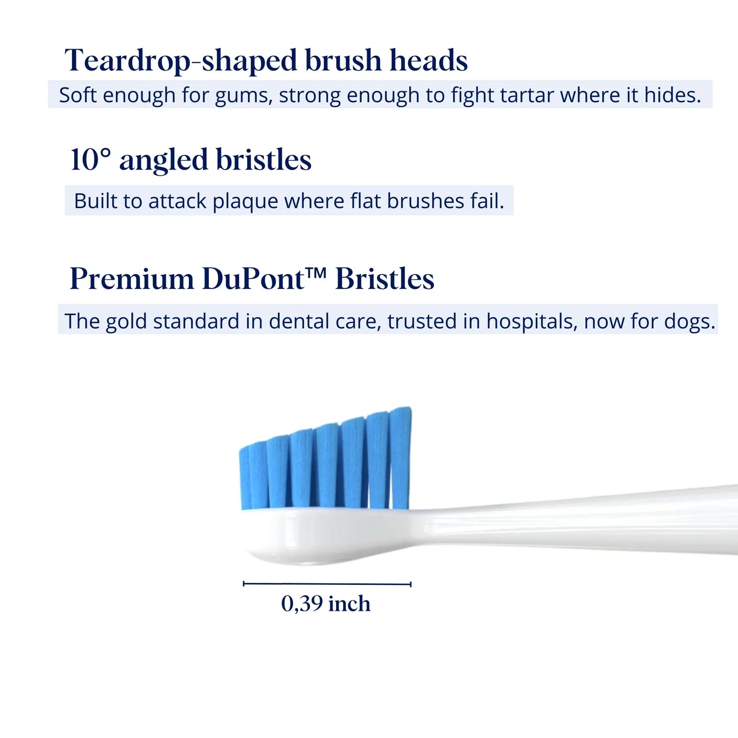 Mirovia Kit - Silent Sonic Plaque & Tartar Remover for dogs