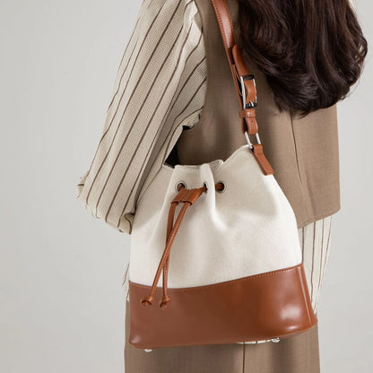 Patcha Canvas Bucket Bag