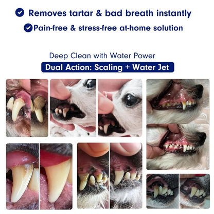 Mirovia Kit - Silent Sonic Plaque & Tartar Remover for dogs