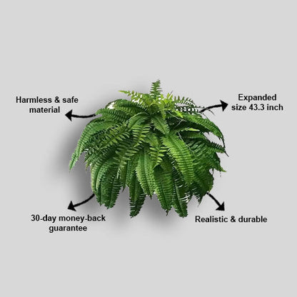 Last Day 70% OFF-UV Resistant Lifelike Artificial Boston Fern